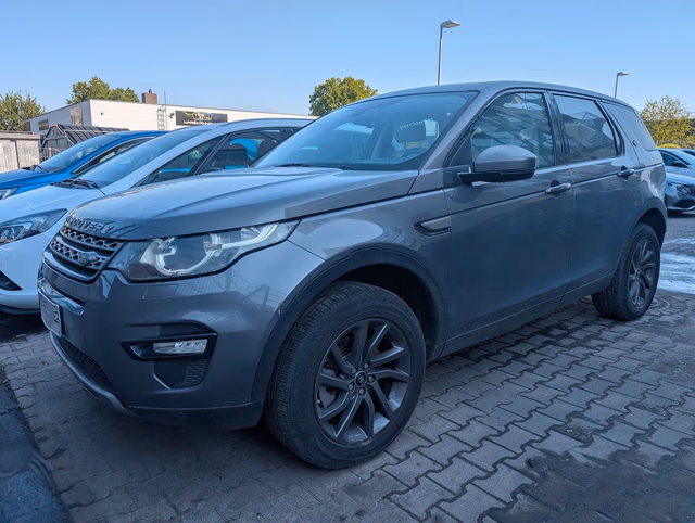 Land Rover Discovery Sport SE AWD Navi. Bi-Xenon. PDC. Temp Baujahr 2016 (170.600 km, Diesel, 150 PS) - Gebrauchtwagen bei Autohaus Dörrschuck Mainz