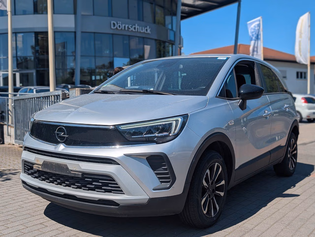 Opel Crossland 1.2T Elegance. LED. KLIMA. BT. ALU Baujahr 2023 (32.500 km, Benzin, 110 PS) - Gebrauchtwagen bei Autohaus Dörrschuck Mainz