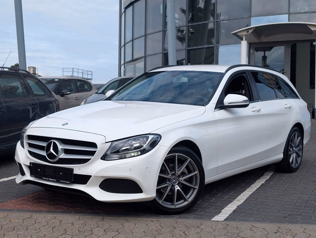 Mercedes-Benz C 200 d T-Modell Autom. Parkass. Tempomat Baujahr 2015 (161.230 km, Diesel, 136 PS) - Gebrauchtwagen bei Autohaus Dörrschuck Mainz