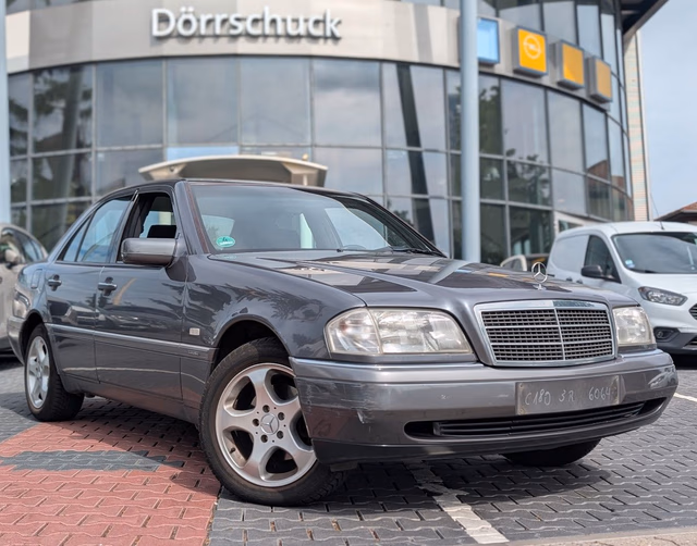 Mercedes-Benz C 180 ELEGANCE 1 Hand. Automatik. Baujahr 1995 (122.681 km, Benzin, 122 PS) - Gebrauchtwagen bei Autohaus Dörrschuck Mainz