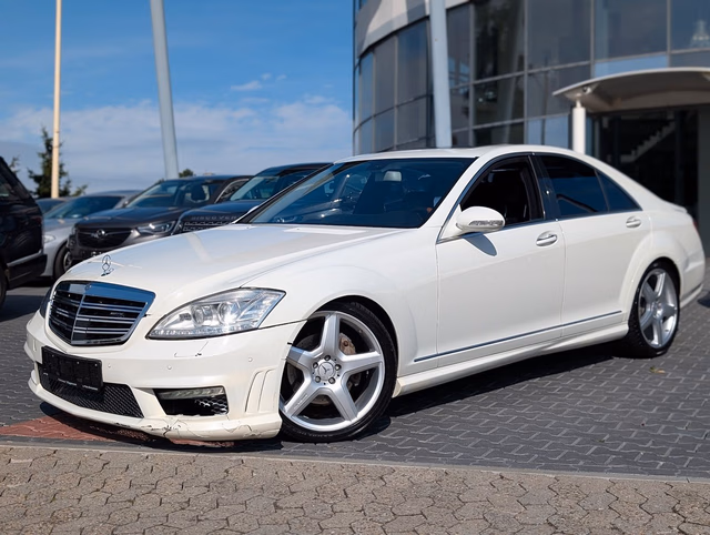 Mercedes-Benz S350 AMG Bi-Xenon EGSD Kamera PDC JP Baujahr 2007 (76.880 km, Benzin, 272 PS) - Gebrauchtwagen bei Autohaus Dörrschuck Mainz