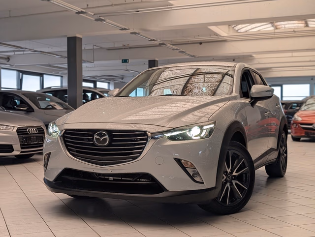 Mazda CX-3 1.5 Diesel RFK. Navi. BOSE. Head-Up. Baujahr 2018 (130.850 km, Diesel, 105 PS) - Gebrauchtwagen bei Autohaus Dörrschuck Mainz