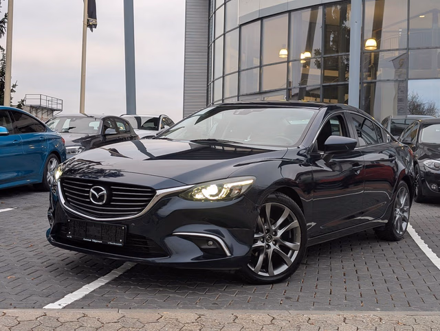 Mazda 6 2.2 Business-Line NAVI. LEDER. PDC. KLIMA Baujahr 2016 (123.453 km, Diesel, 150 PS) - Gebrauchtwagen bei Autohaus Dörrschuck Mainz