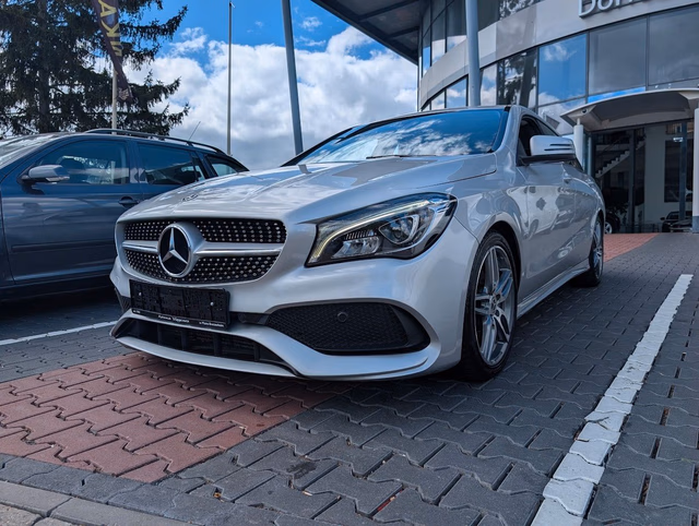 Mercedes-Benz CLA 200 d Shooting Brake AMG Line. NAVI. Kamera Baujahr 2017 (108.349 km, Diesel, 136 PS) - Gebrauchtwagen bei Autohaus Dörrschuck Mainz