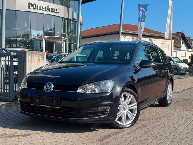 Volkswagen Golf Variant Carat DSG PANO. NAVI. LEDER. ACC Baujahr 2014 (195.700 km, Diesel, 105 PS) - Gebrauchtwagen bei Autohaus Dörrschuck Mainz