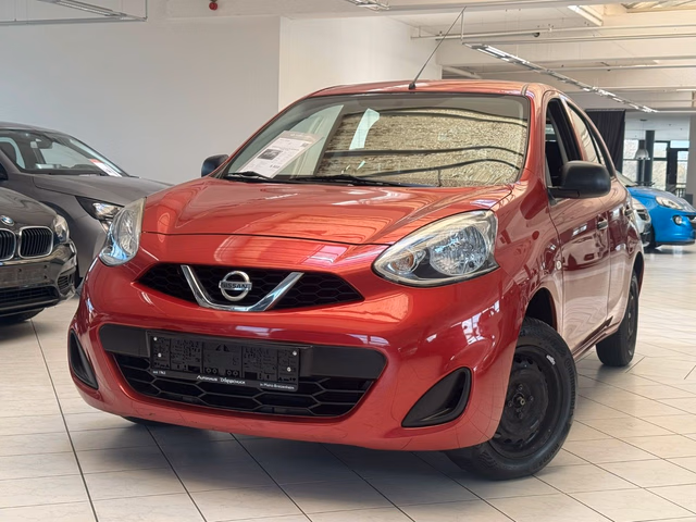 Nissan Micra 1.2 Acenta Plus AUTOMATIK. 1.HAND. KLIMA Baujahr 2016 (86.944 km, Benzin, 80 PS) - Gebrauchtwagen bei Autohaus Dörrschuck Mainz