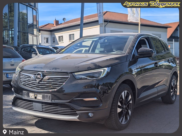 Opel Grandland X Ultimate NAVI. AHK. LEDER. KAMERA Baujahr 2021 (97.000 km, Diesel, 131 PS) - Gebrauchtwagen bei Autohaus Dörrschuck Mainz