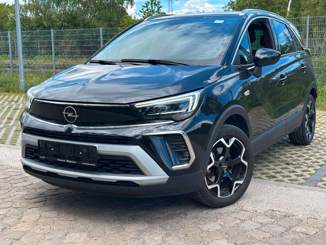Opel Crossland Elegance NAVI. Kamera. Alcantara. LED Baujahr 2023 (40.300 km, Benzin, 110 PS) - Gebrauchtwagen bei Autohaus Dörrschuck Mainz