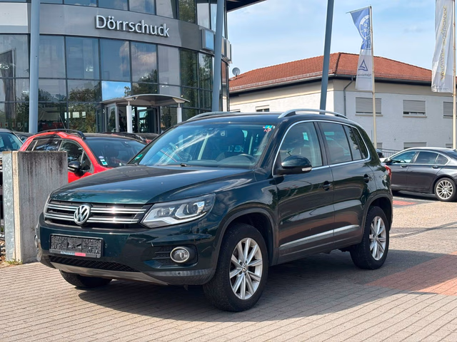 Volkswagen Tiguan Track&Style 4x4.NAVI.Kamera.SHZ Baujahr 2013 (142.000 km, Diesel, 177 PS) - Gebrauchtwagen bei Autohaus Dörrschuck Mainz