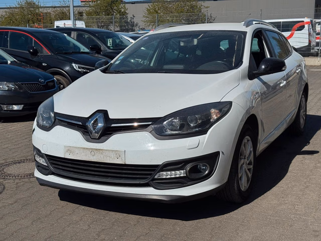 Renault Megane Grandtour Limited AHK. NAVI. KLIMA. EDC Baujahr 2016 (139.100 km, Benzin, 132 PS) - Gebrauchtwagen bei Autohaus Dörrschuck Mainz