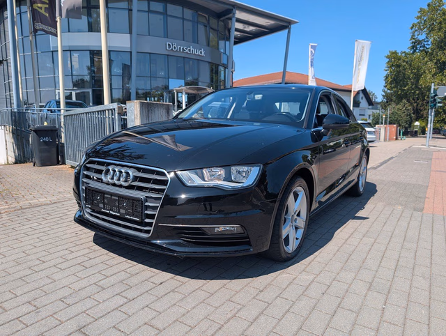 Audi A3 Limousine Ambiente NAVI. PDC. TEMPOMAT. BT Baujahr 2016 (184.400 km, Diesel, 150 PS) - Gebrauchtwagen bei Autohaus Dörrschuck Mainz
