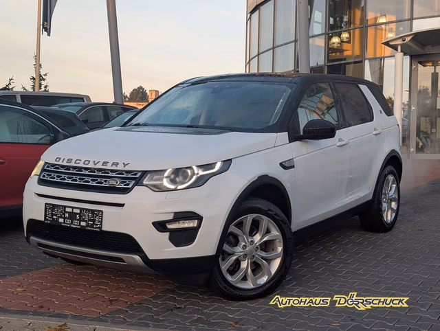 Land Rover Discovery Sport HSE 2.0 Td4 4 HSE Navi. BT. Baujahr 2016 (141.200 km, Diesel, 179 PS) - Gebrauchtwagen bei Autohaus Dörrschuck Mainz