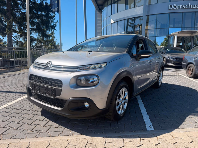 Citroën C3 PureTech 110 Feel S&S LED. TEMPO. SPURASS Baujahr 2020 (76.281 km, Benzin, 110 PS) - Gebrauchtwagen bei Autohaus Dörrschuck Mainz