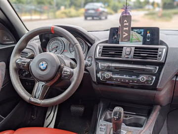 BMW M235 i  Cabrio Schaltwippen. Navi. RFK. Leder. Vorschaubild 20