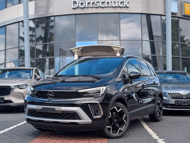 Opel Crossland Elegance NAVI. KAMERA. KEYLESS. LED Baujahr 2023 (56.800 km, Benzin, 110 PS) - Gebrauchtwagen bei Autohaus Dörrschuck Mainz